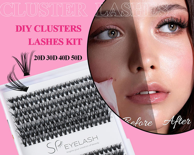 Mink Fluffy Lash Clusters